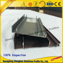 China Aluminum Manufacturs Supplies Stocked Kitchen Profile Skirting Board